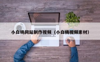 安宁小白杨网站制作视频（小白杨视频素材）